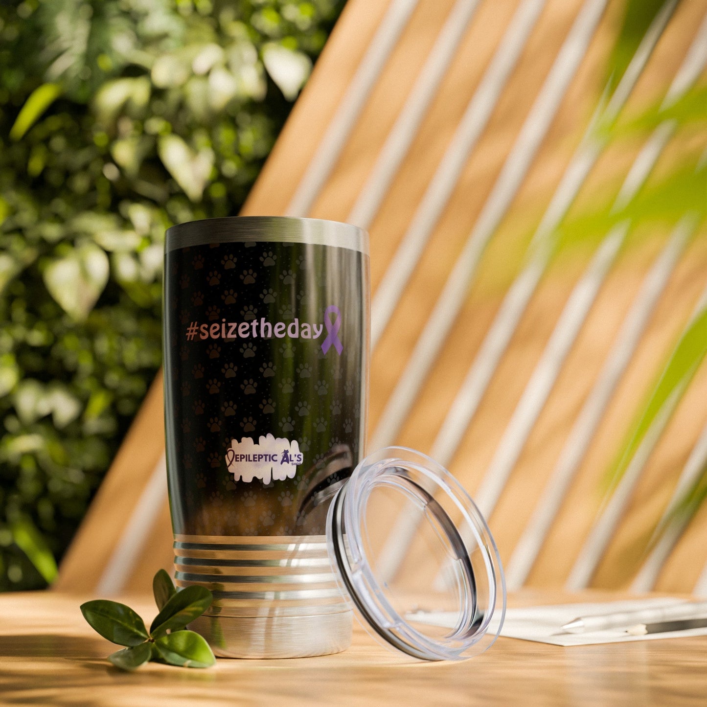 Seize the Day Ringneck Tumbler, 20oz - Mug - Epileptic Al’s Shop