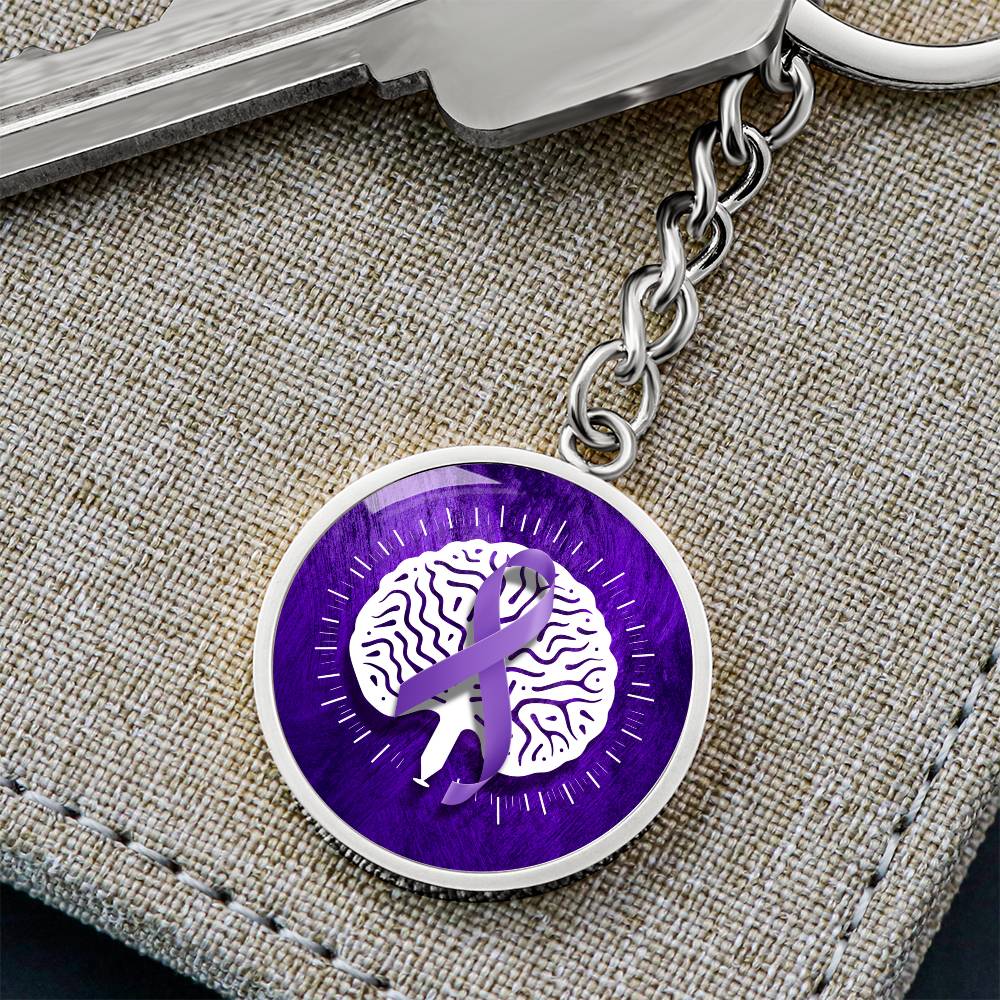 Seizure Awareness Keychain - Jewelry - Epileptic Al’s Shop