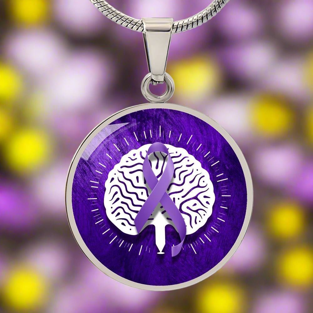 Seizure Awareness Necklace - Jewelry - Epileptic Al’s Shop