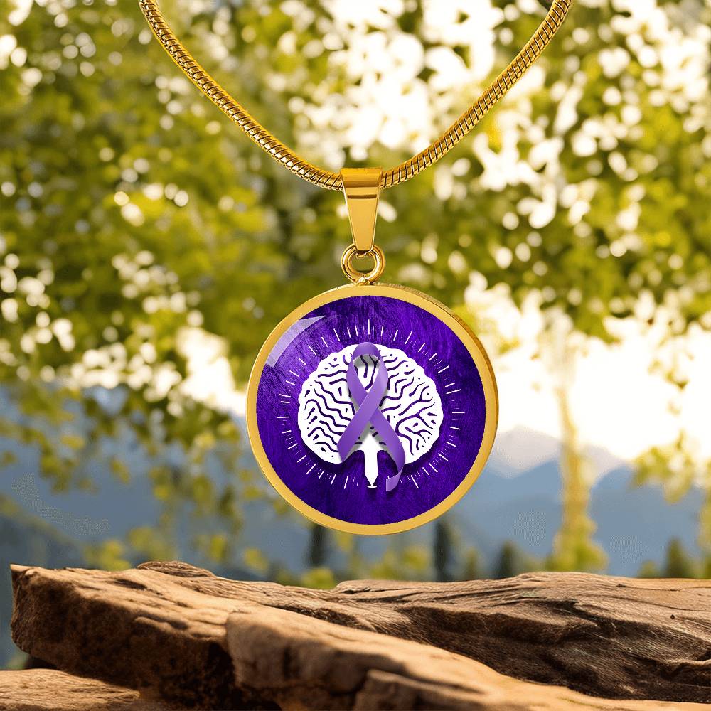 Seizure Awareness Necklace - Jewelry - Epileptic Al’s Shop