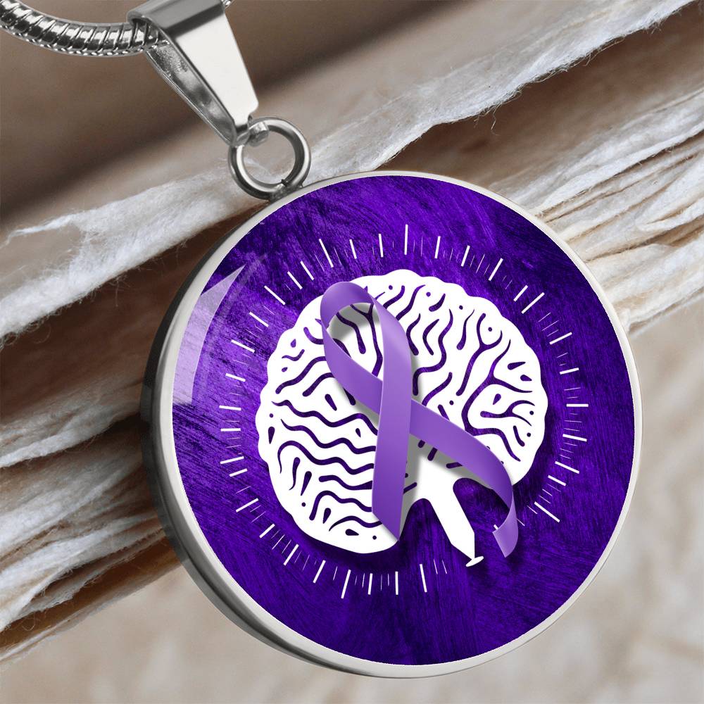 Seizure Awareness Necklace - Jewelry - Epileptic Al’s Shop