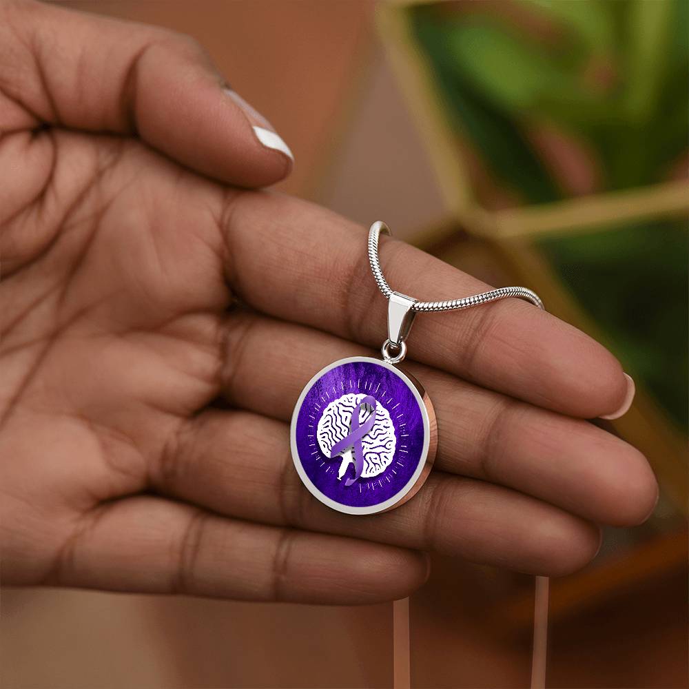 Seizure Awareness Necklace - Jewelry - Epileptic Al’s Shop