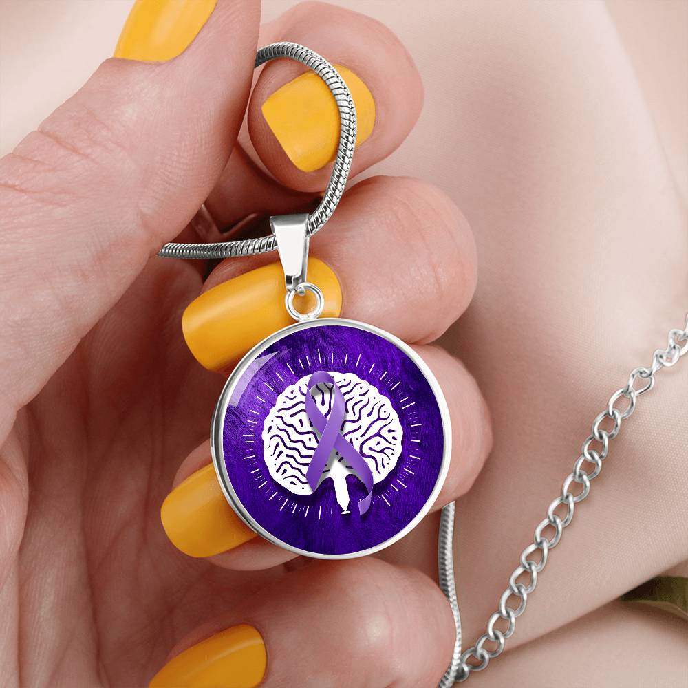 Seizure Awareness Necklace - Jewelry - Epileptic Al’s Shop