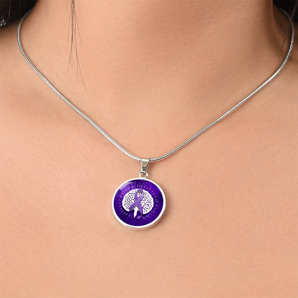 Seizure Awareness Necklace - Jewelry - Epileptic Al’s Shop