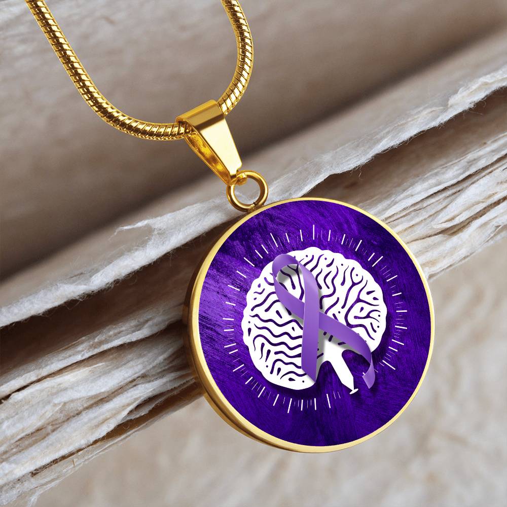 Seizure Awareness Necklace - Jewelry - Epileptic Al’s Shop