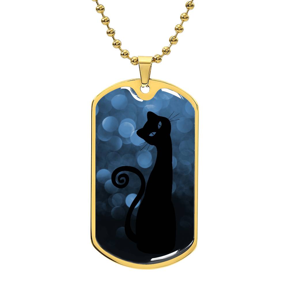 Shadow Kitty Necklace - Epileptic Al’s Shop