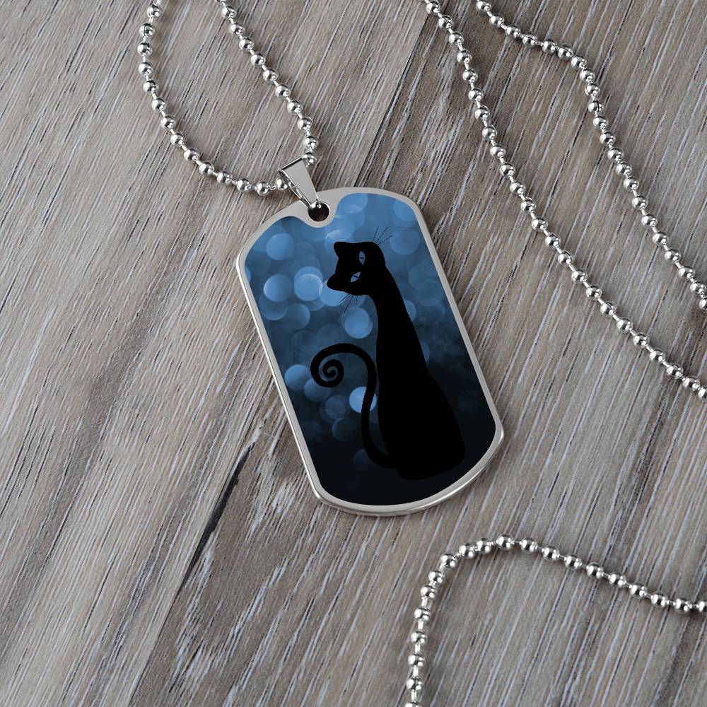 Shadow Kitty Necklace - Epileptic Al’s Shop