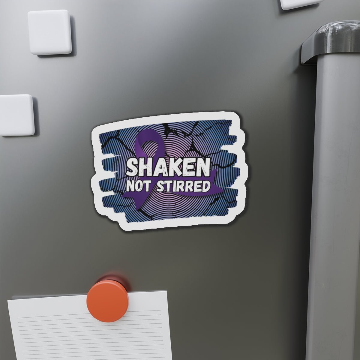 Shaken Epilepsy Awareness Die - Cut Magnets - Home Decor - Epileptic Al’s Shop