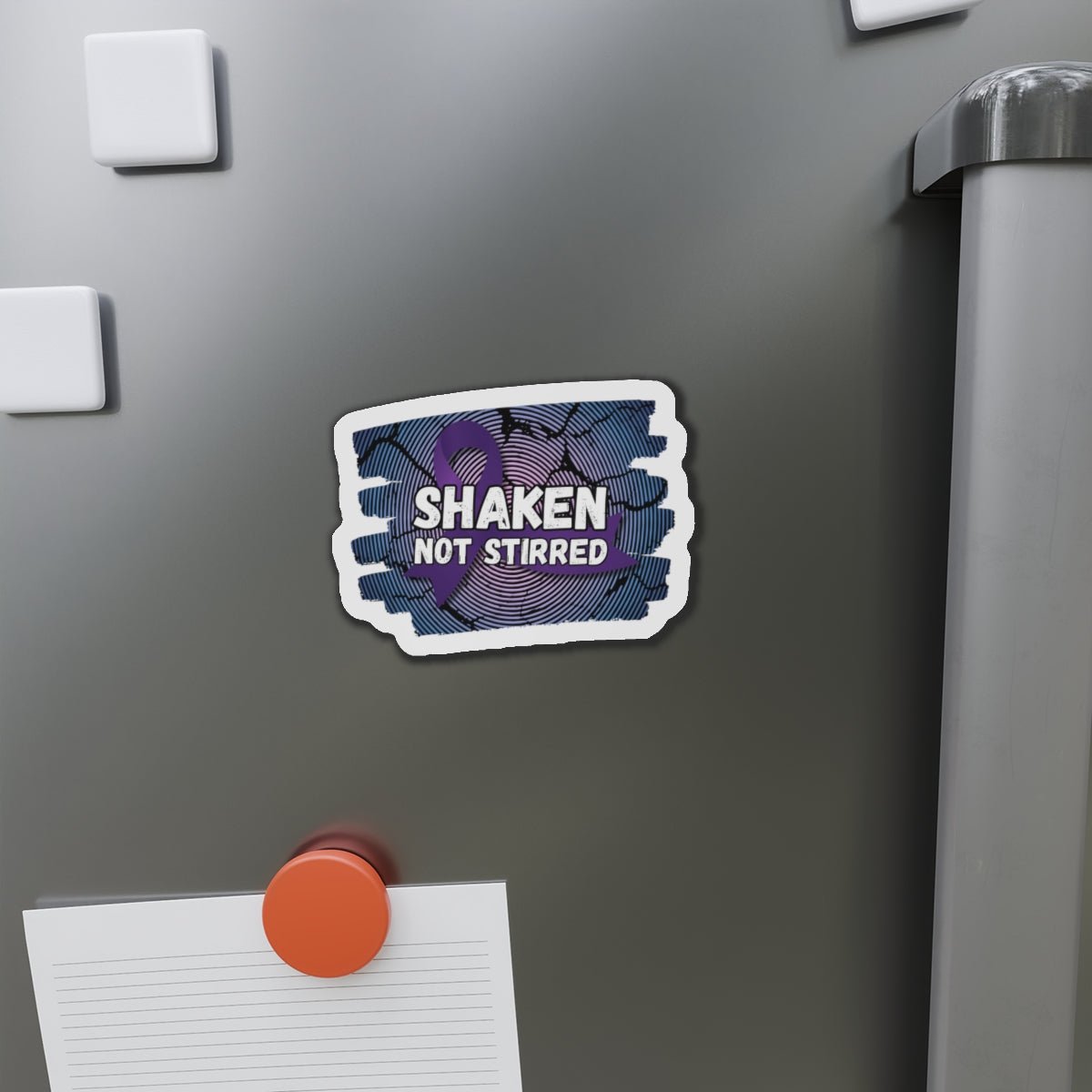 Shaken Epilepsy Awareness Die - Cut Magnets - Home Decor - Epileptic Al’s Shop