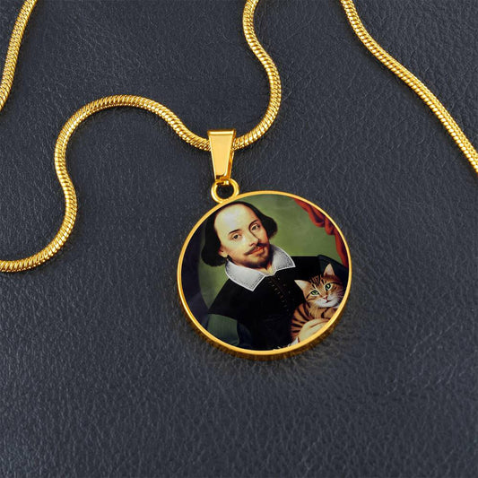 Shakespeare Cat Necklace - Jewelry - Epileptic Al’s Shop