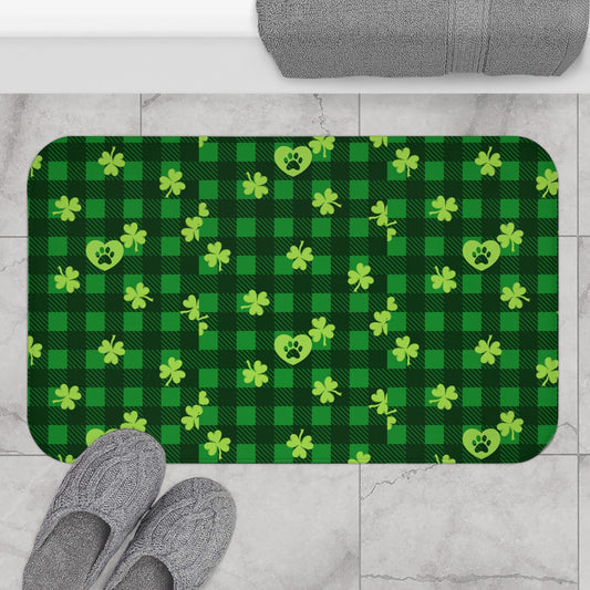 Shamrock Bath Mat - Home Decor - Epileptic Al’s Shop