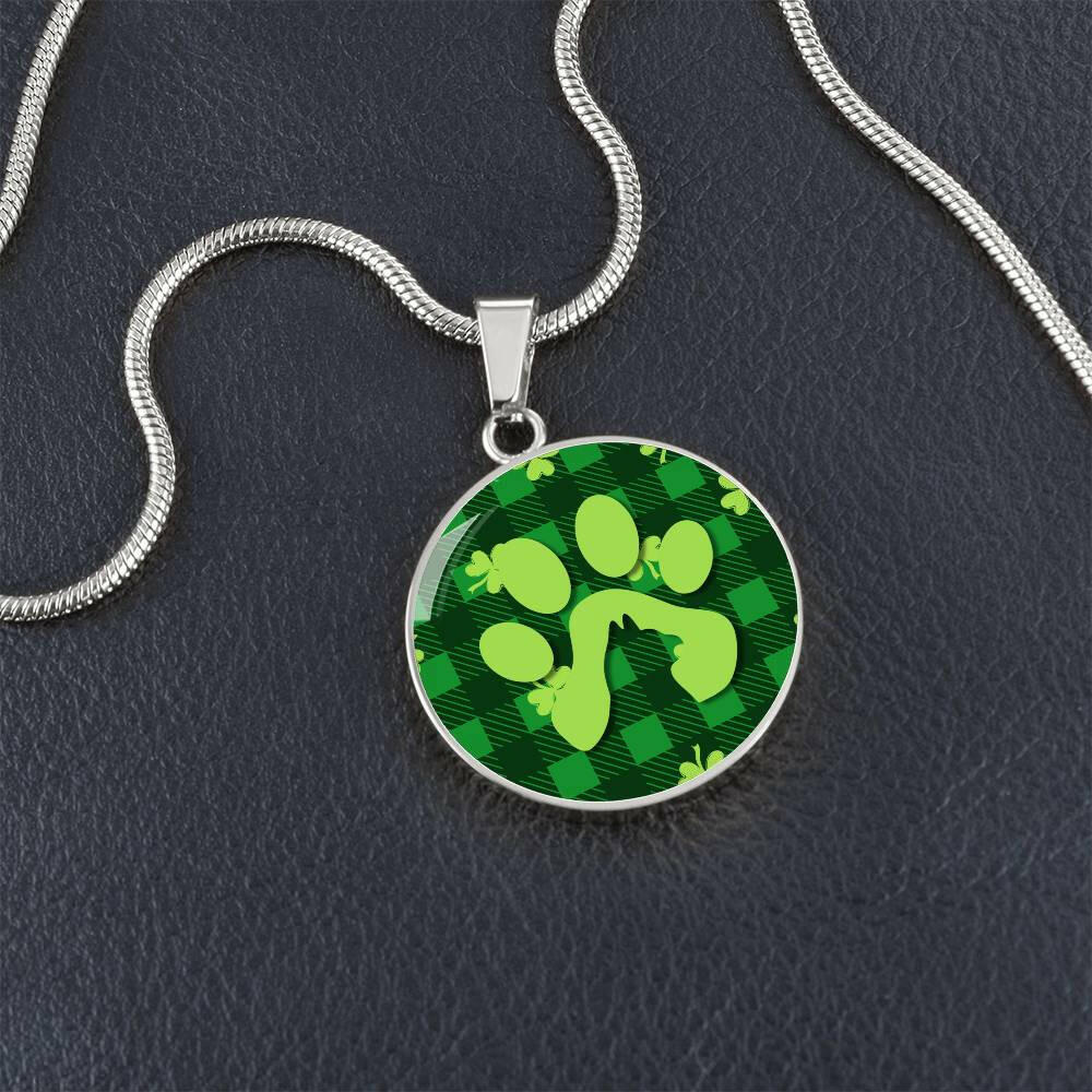 Shamrock Kitty Necklace - Jewelry - Epileptic Al’s Shop