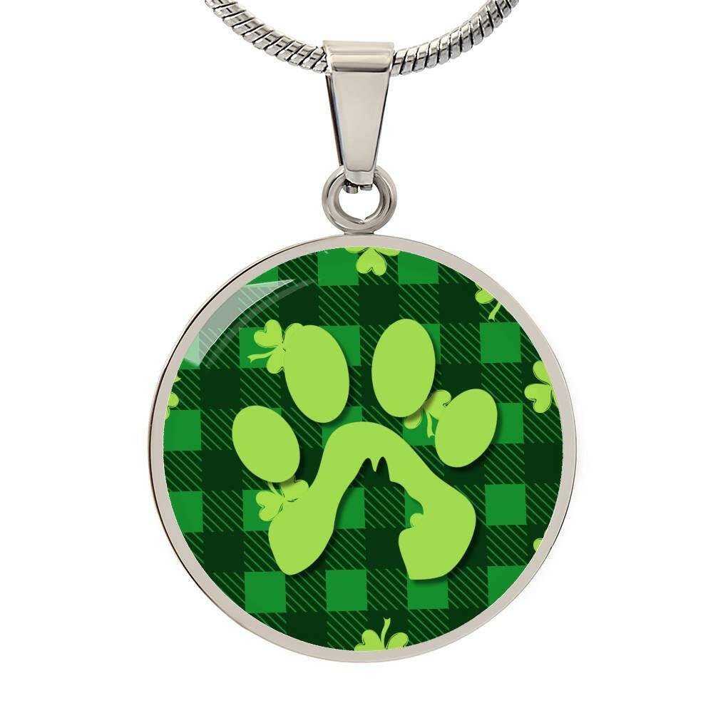 Shamrock Kitty Necklace - Jewelry - Epileptic Al’s Shop