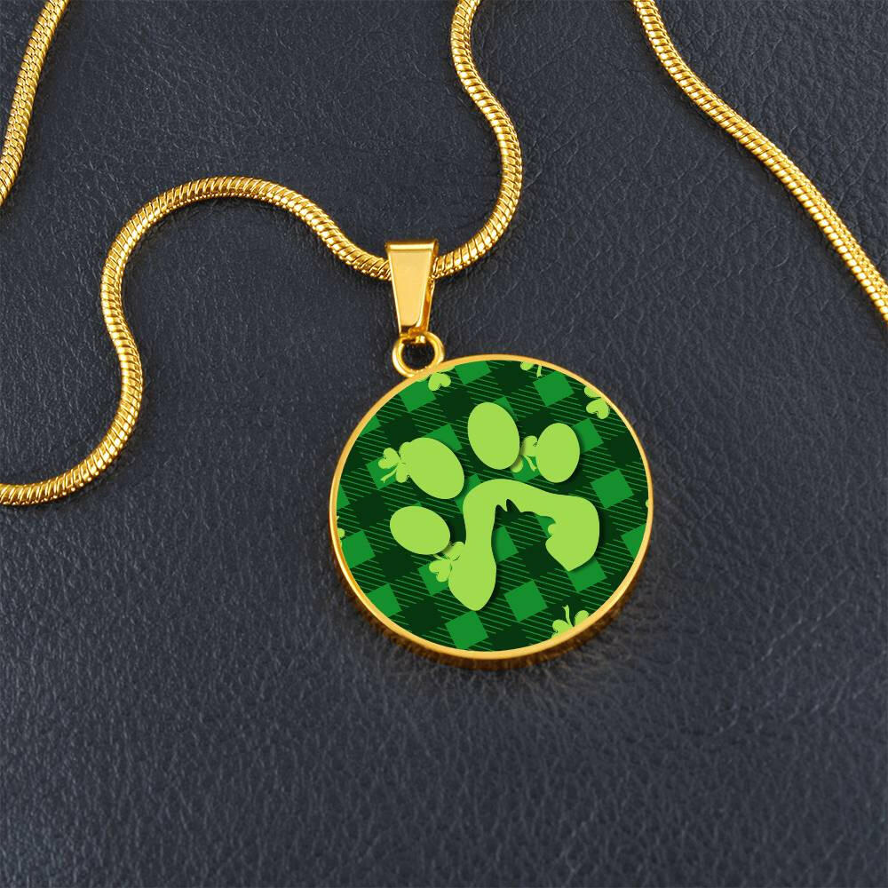 Shamrock Kitty Necklace - Jewelry - Epileptic Al’s Shop