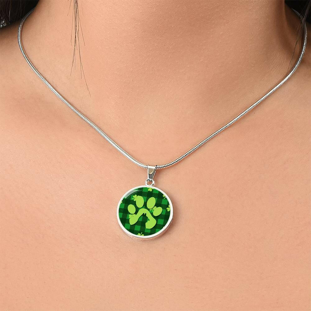 Shamrock Kitty Necklace - Jewelry - Epileptic Al’s Shop