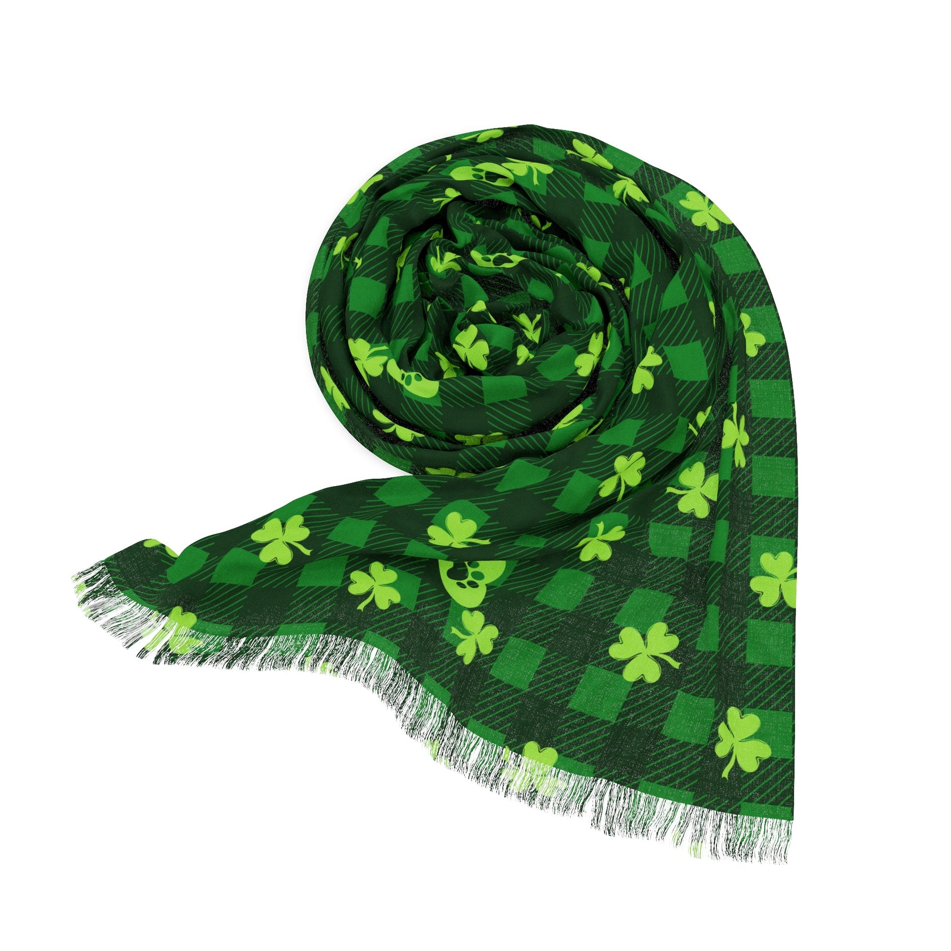 Shamrock Light Scarf - All Over Prints - Epileptic Al’s Shop