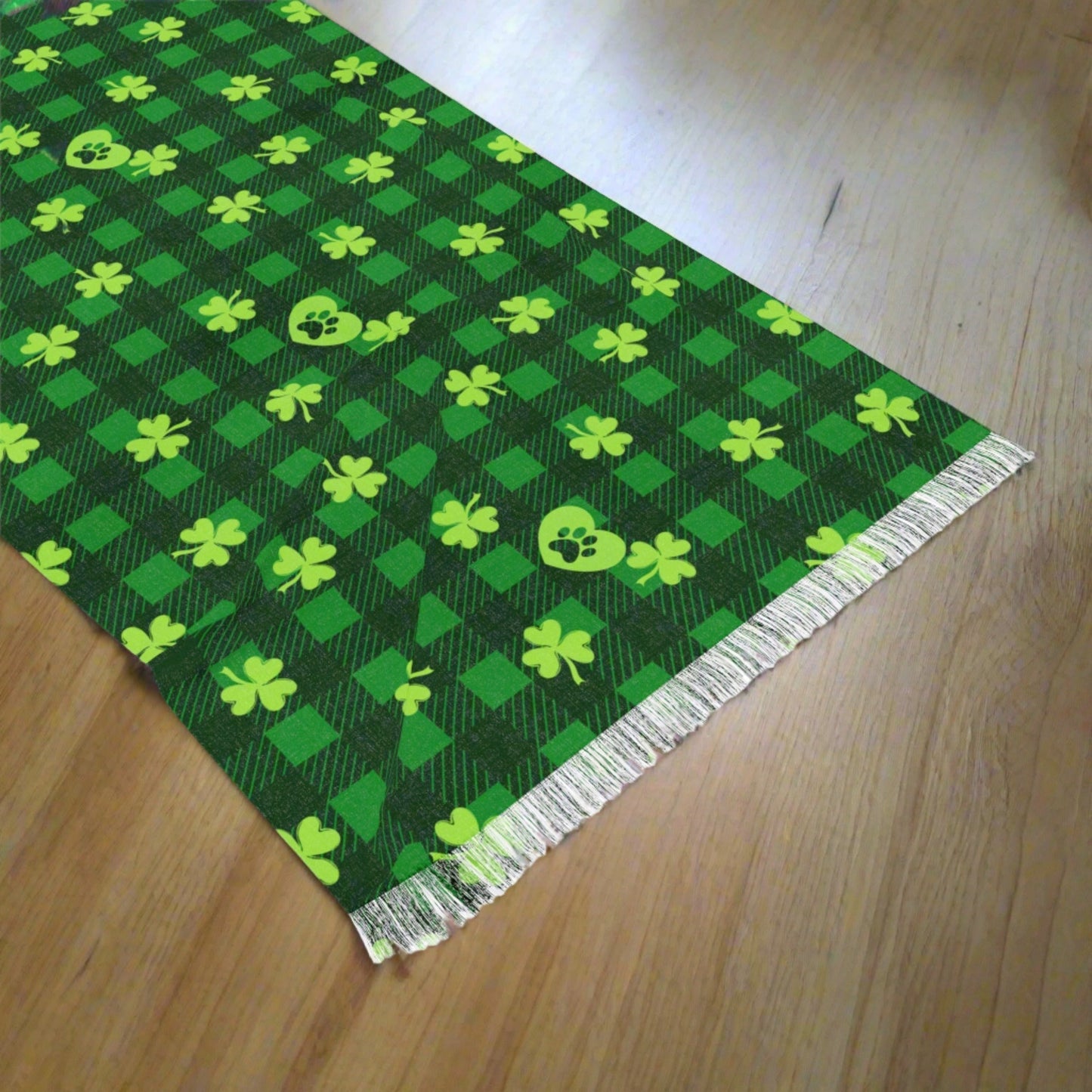 Shamrock Light Scarf - All Over Prints - Epileptic Al’s Shop