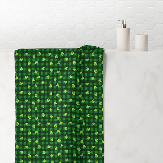 Shamrock Paws Mink - Cotton Towel - Home Decor - Epileptic Al’s Shop