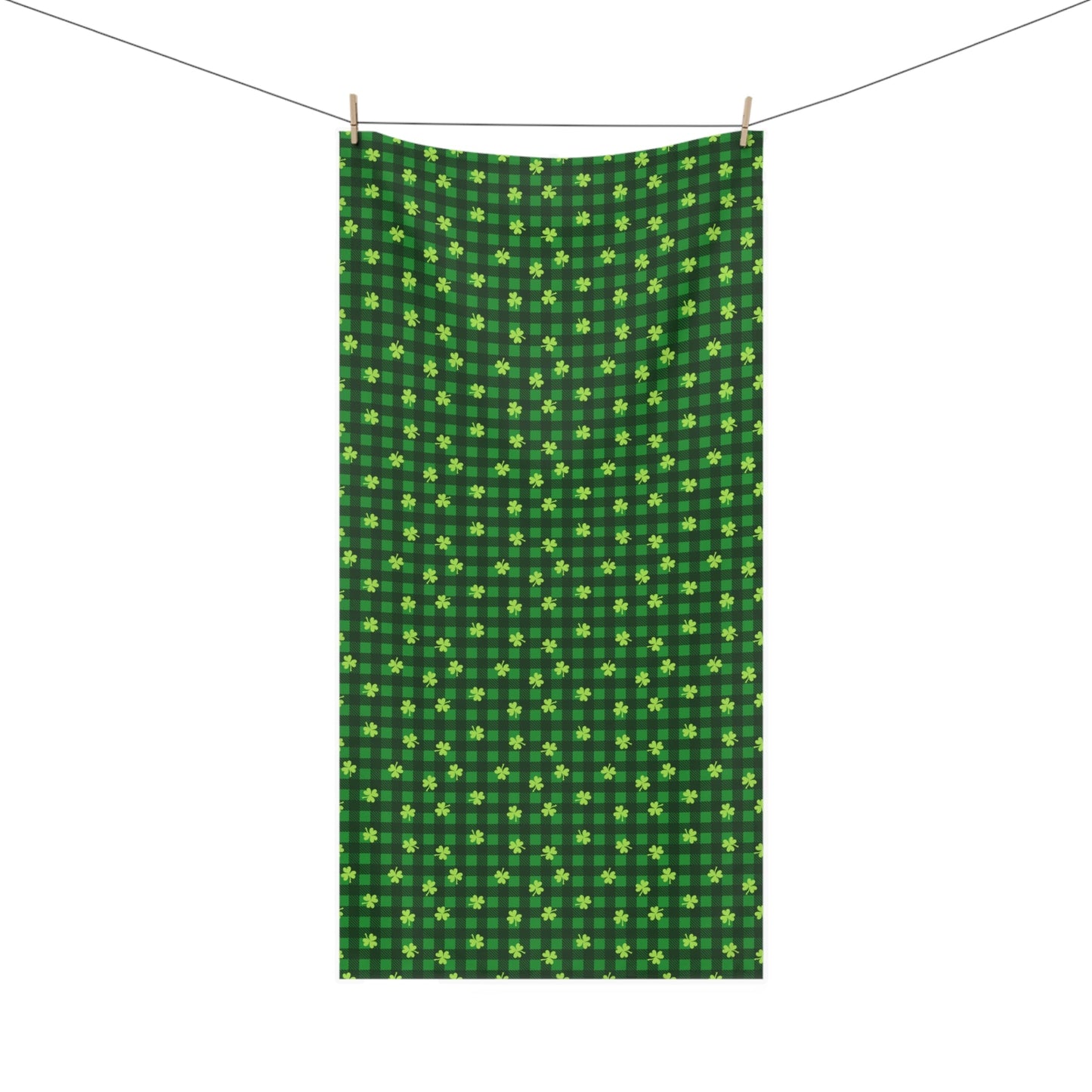 Shamrock Paws Mink - Cotton Towel - Home Decor - Epileptic Al’s Shop