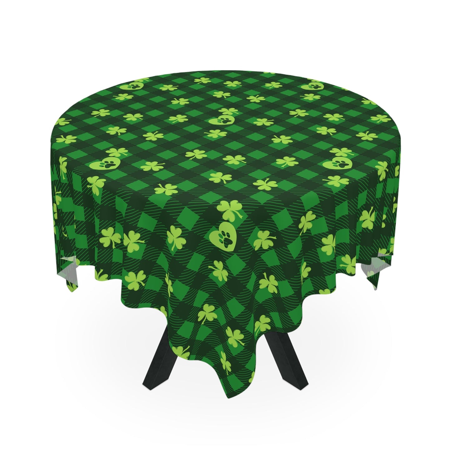 Shamrock Paws Tablecloth - Home Decor - Epileptic Al’s Shop