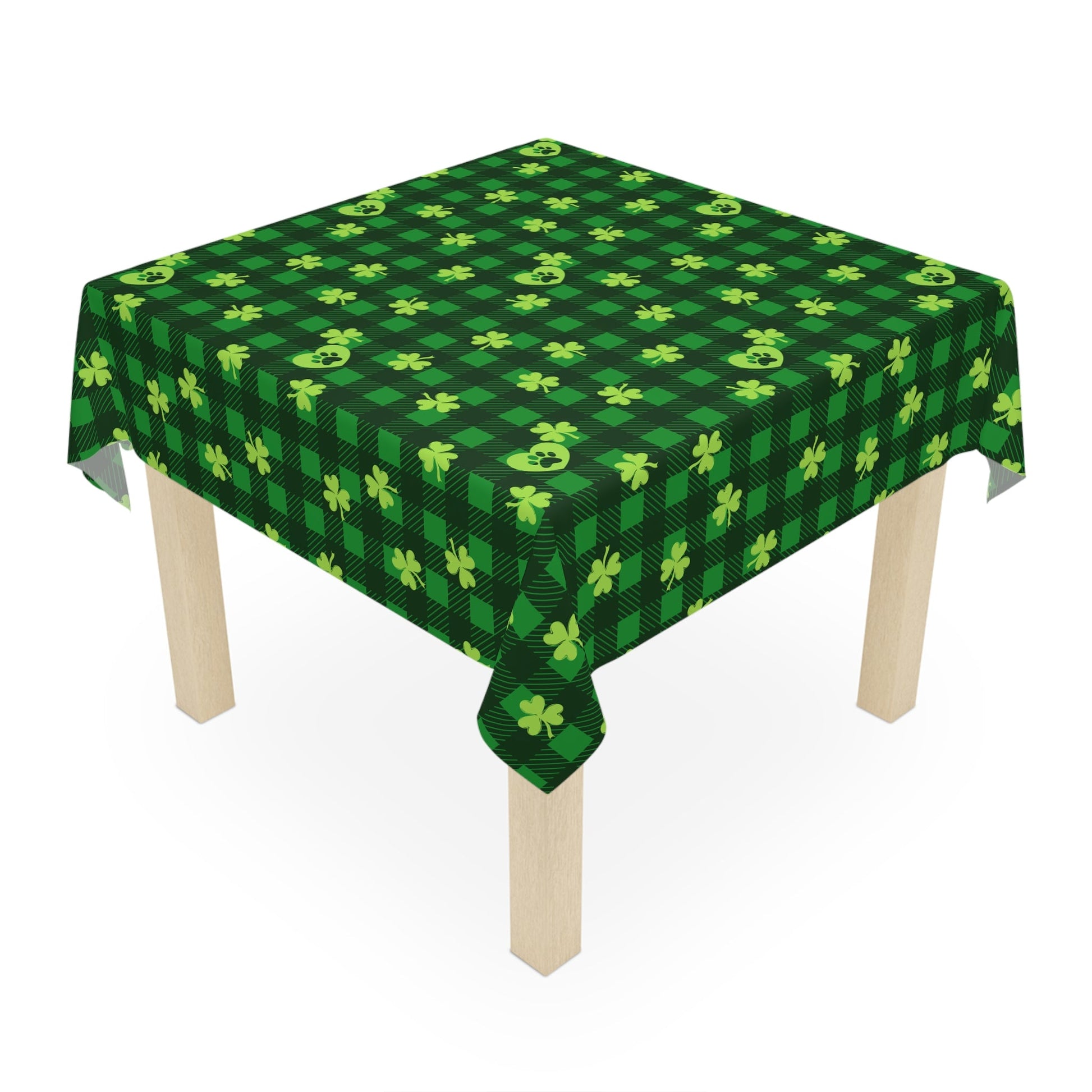 Shamrock Paws Tablecloth - Home Decor - Epileptic Al’s Shop