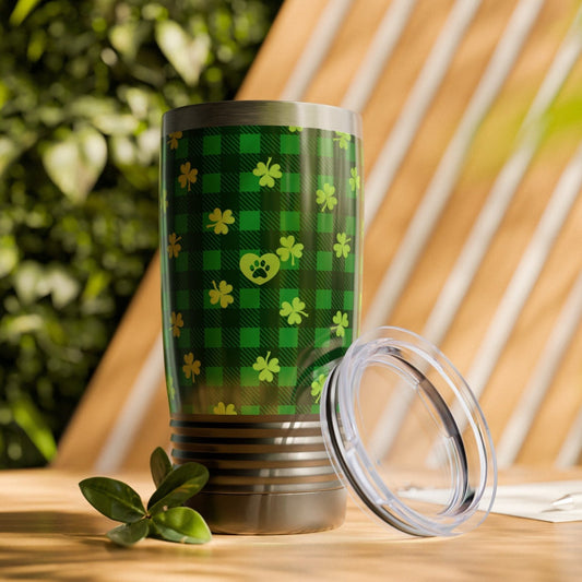 Shamrock Ringneck Tumbler, 20oz - Mug - Epileptic Al’s Shop