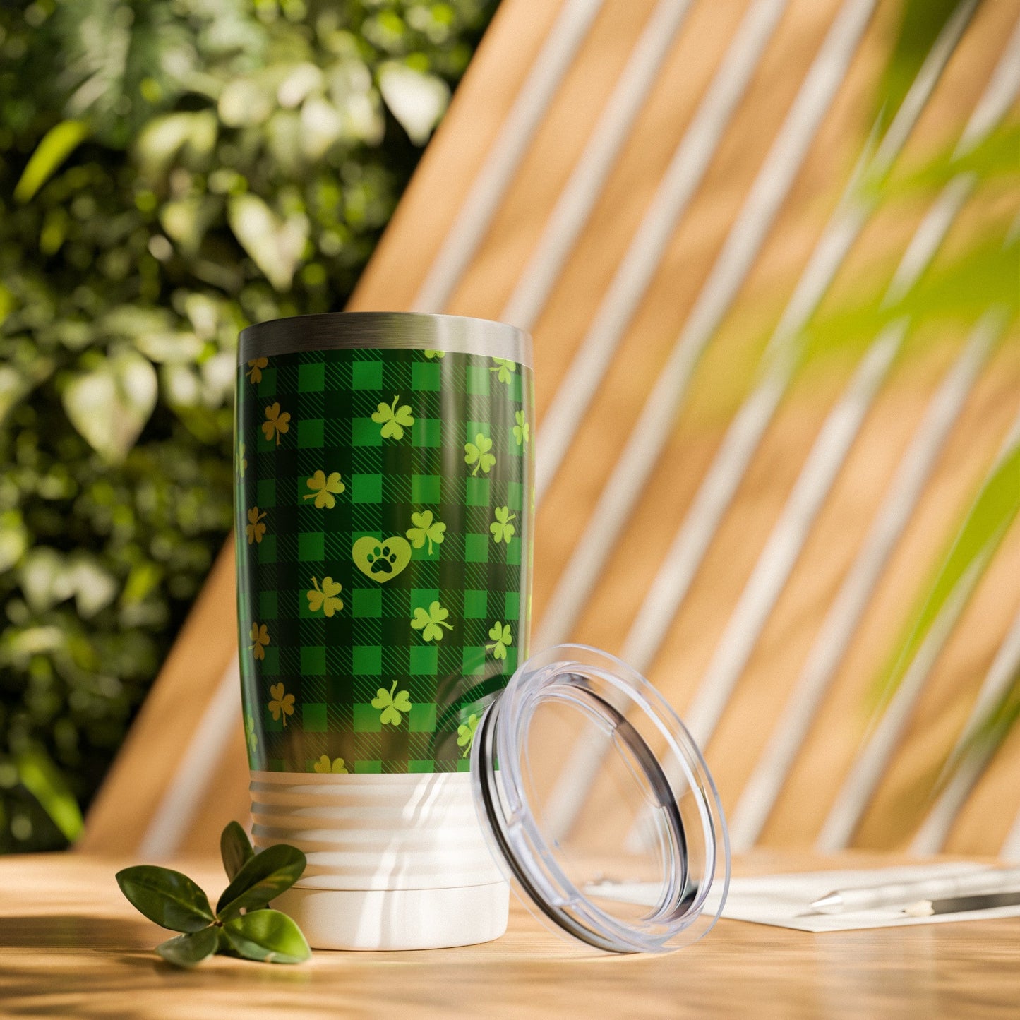 Shamrock Ringneck Tumbler, 20oz - Mug - Epileptic Al’s Shop