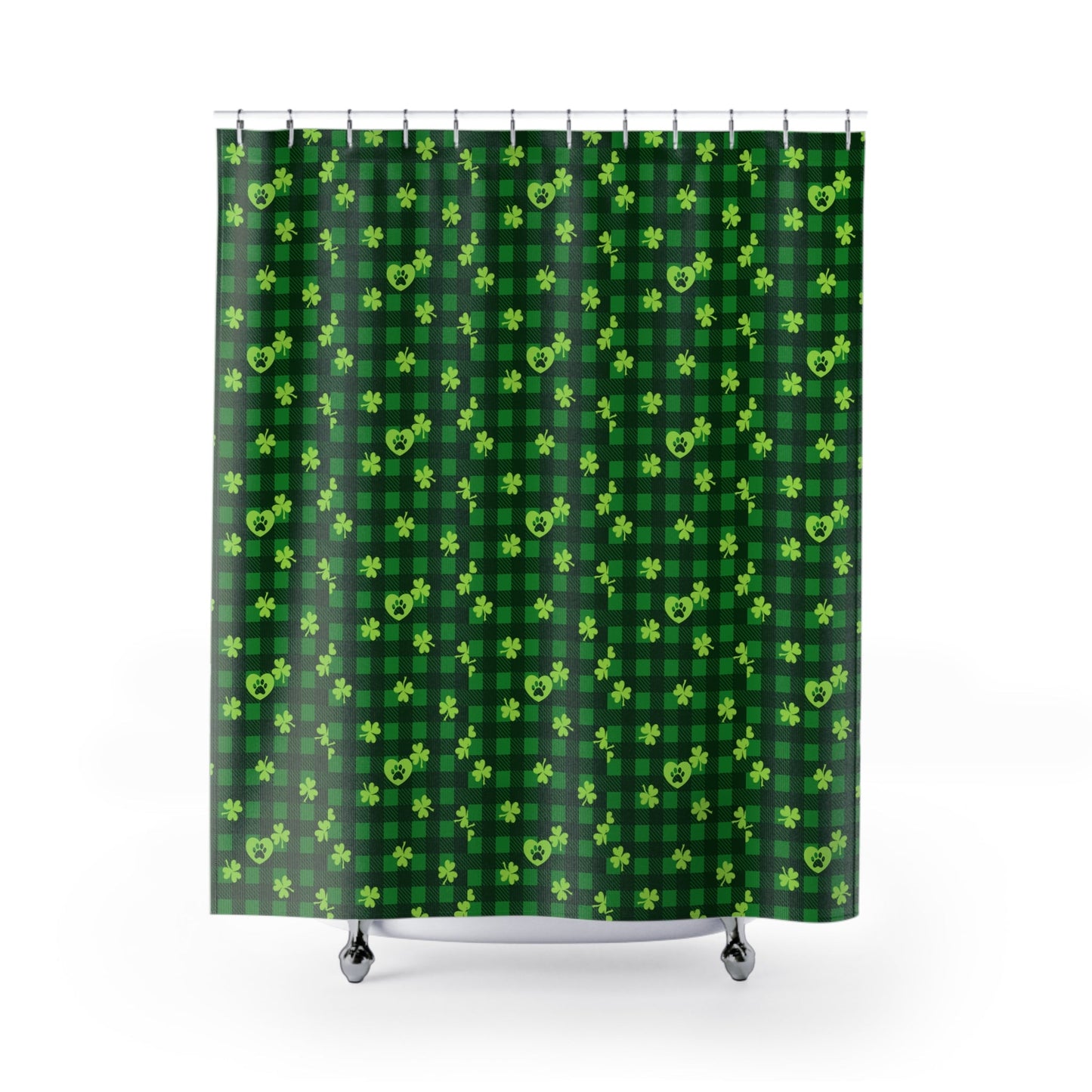 Shamrock Shower Curtains - Home Decor - Epileptic Al’s Shop