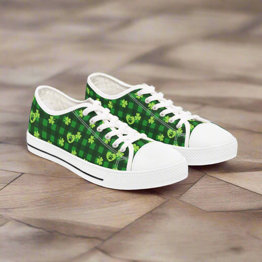 Shamrock Women's Low Top Sneakers - Shoes - Epileptic Al’s Shop