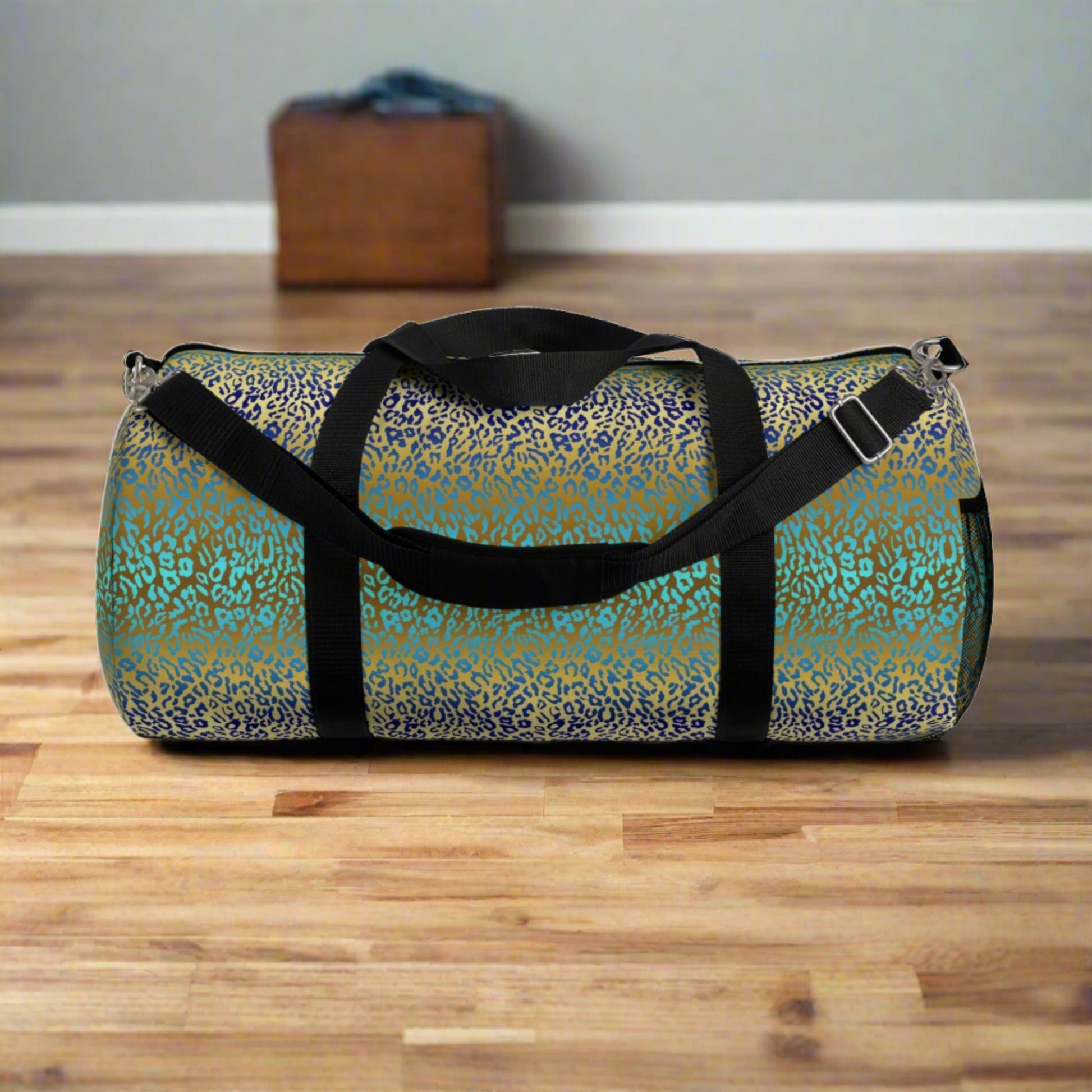 Shimmery Feline Duffel Bag - Bags - Epileptic Al’s Shop