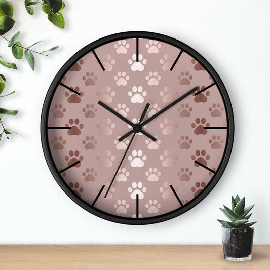 Shimmery Paws Wall Clock - Home Decor - Epileptic Al’s Shop