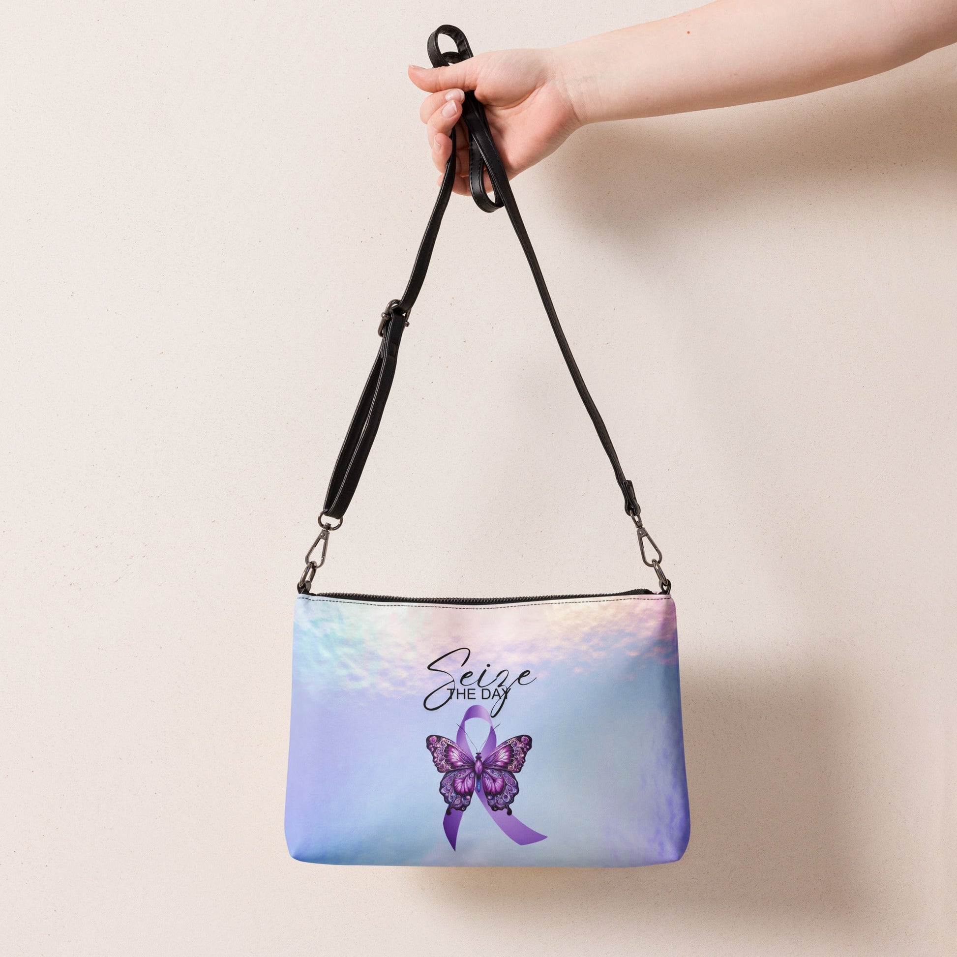 Shimmery Seize the Day Crossbody Bag - handbag - EpiAl's Shop