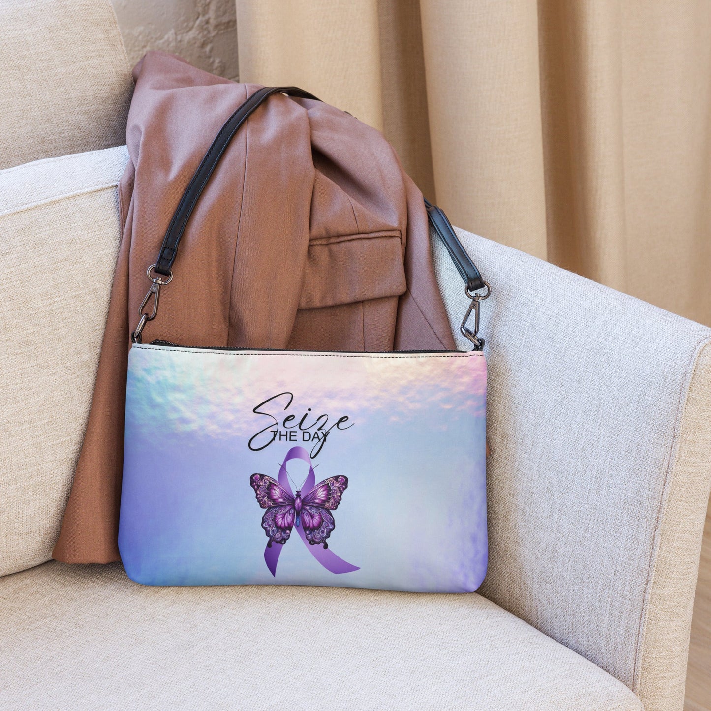 Shimmery Seize the Day Crossbody Bag - handbag - EpiAl's Shop