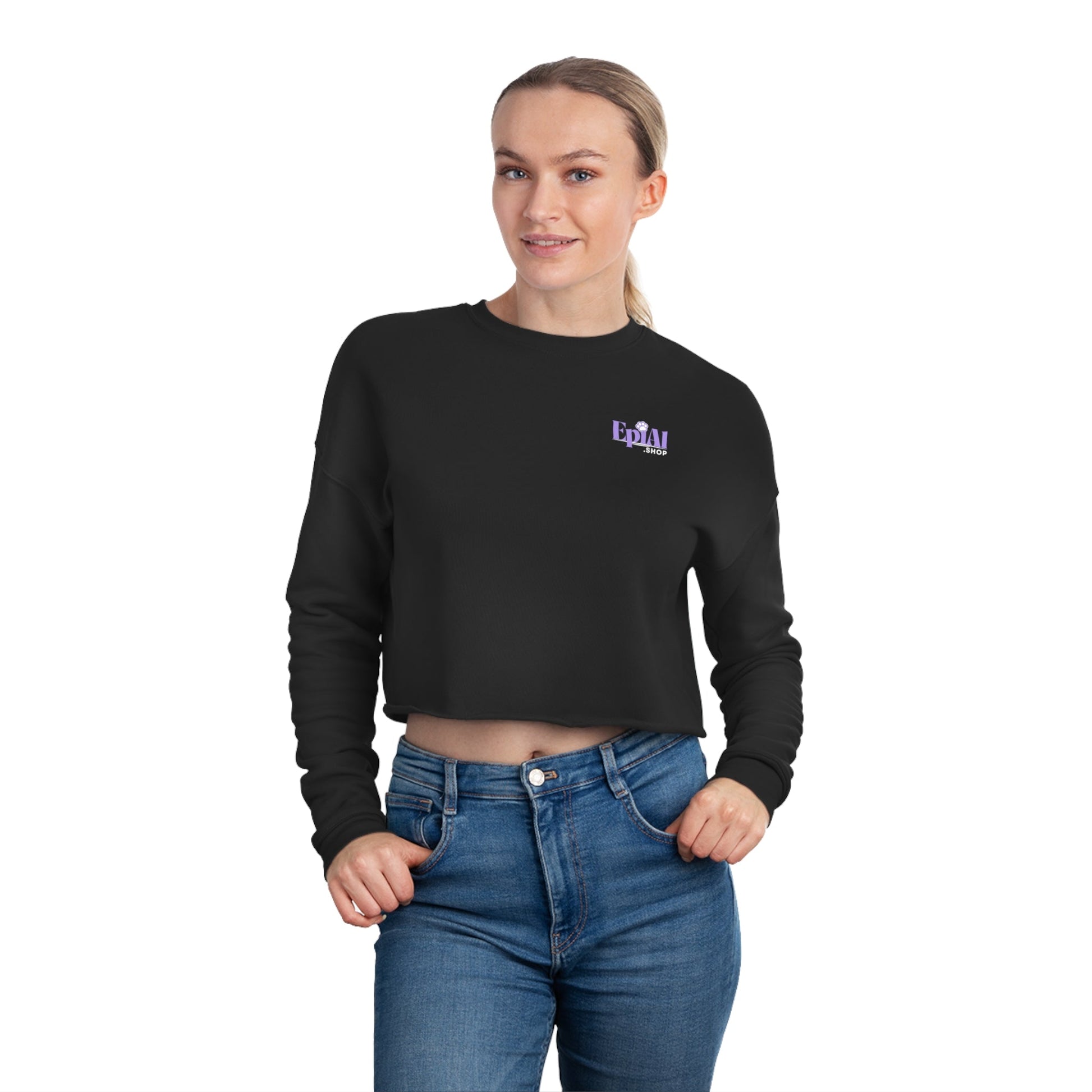 Show Me Women's Cropped Sweatshirt - Sweatshirt - Epileptic Al’s Shop