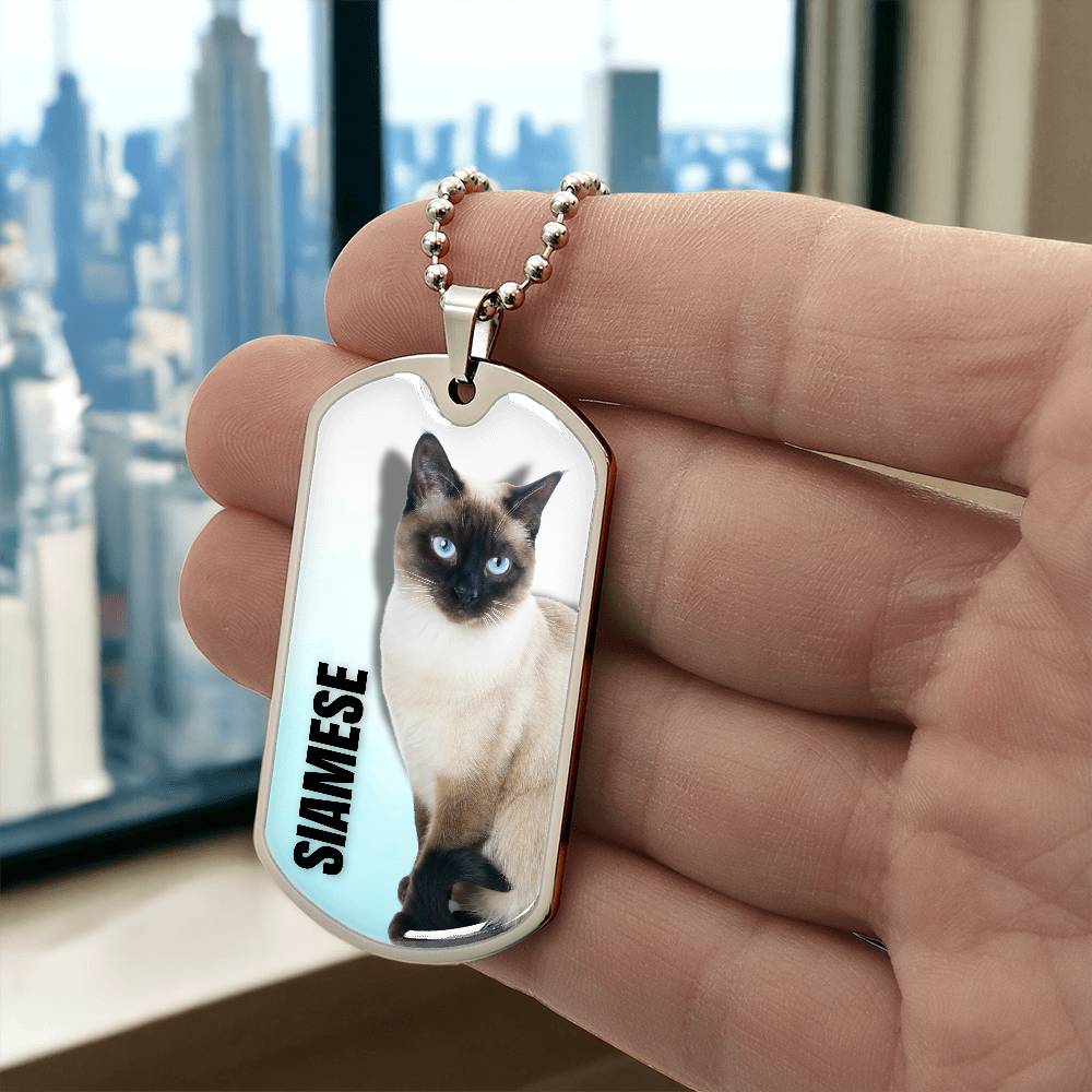 Siamese Cat Necklace - Jewelry - EpiAl's Shop