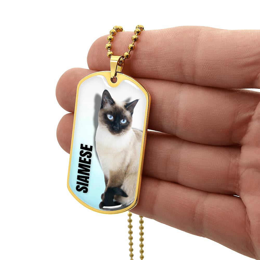 Siamese Cat Necklace - Jewelry - EpiAl's Shop