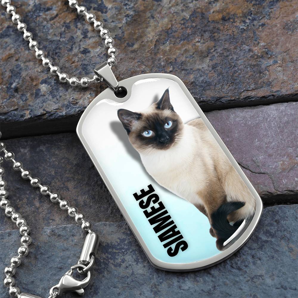 Siamese Cat Necklace - Jewelry - EpiAl's Shop