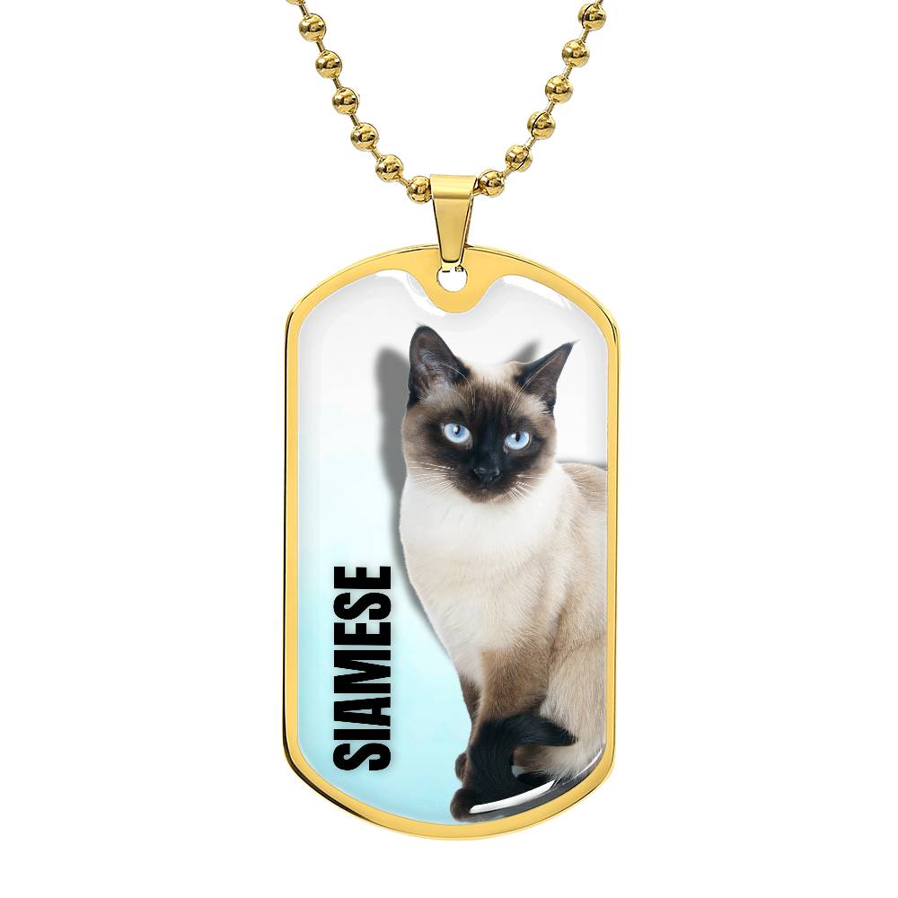 Siamese Cat Necklace - Jewelry - EpiAl's Shop