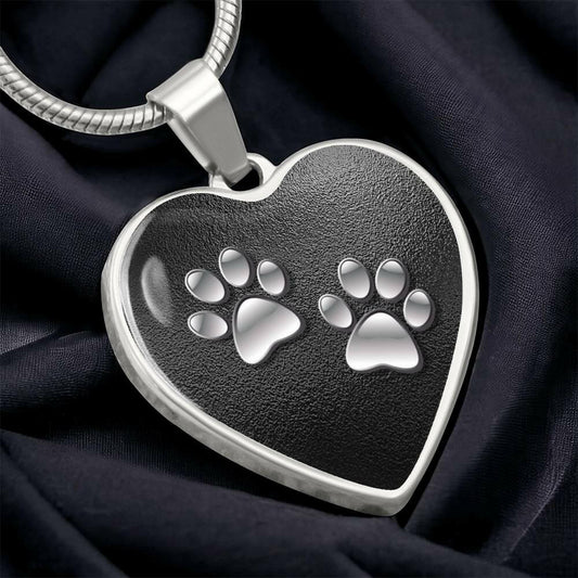 Silver Paws Necklace - Jewelry - Epileptic Al’s Shop