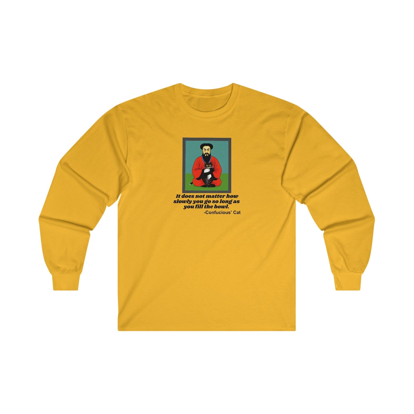 Slowly Ultra Cotton Long Sleeve Tee - Long - sleeve - Epileptic Al’s Shop