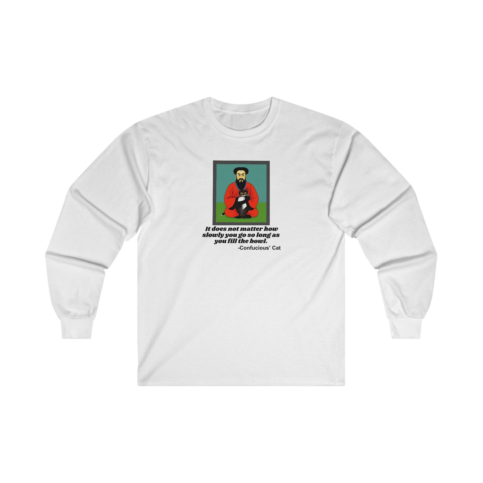 Slowly Ultra Cotton Long Sleeve Tee - Long - sleeve - Epileptic Al’s Shop