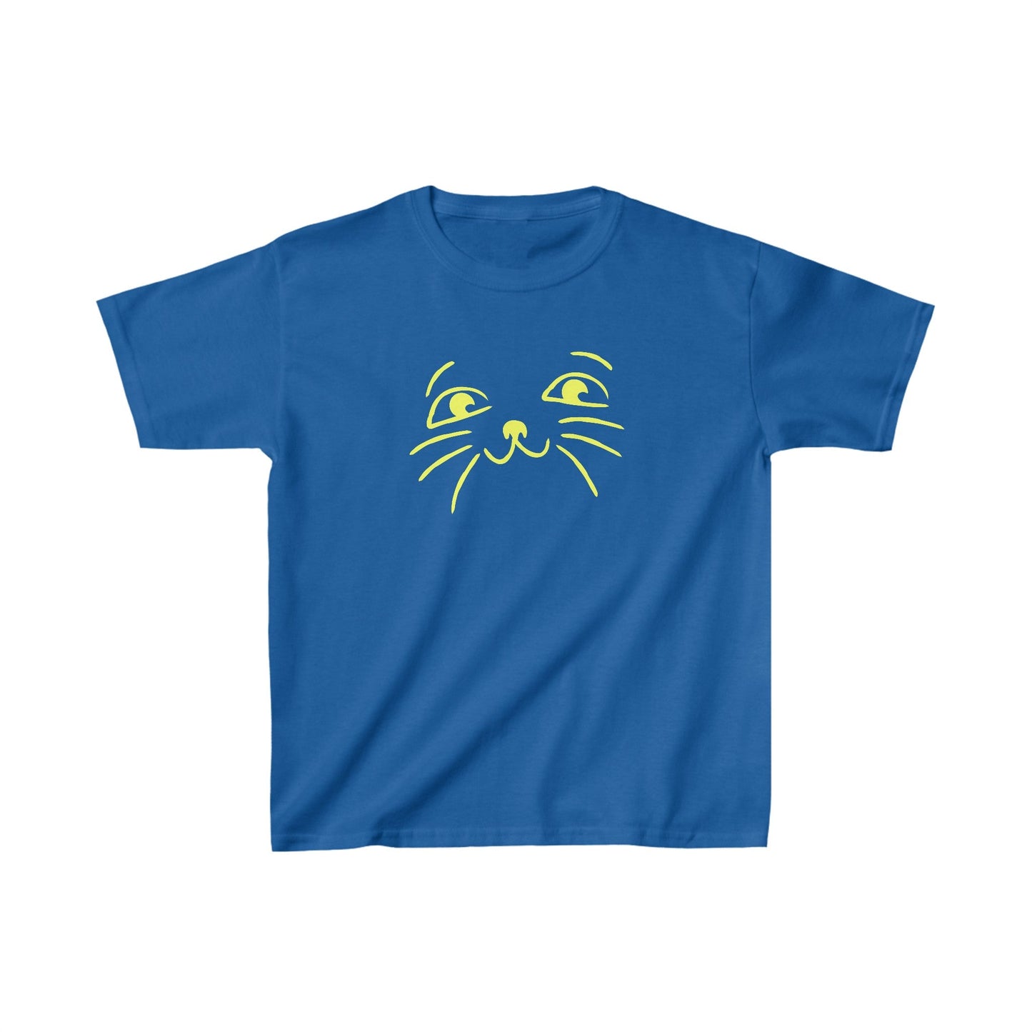 Smiley Cat Kids Heavy Cotton™ Tee - Kids clothes - Epileptic Al’s Shop