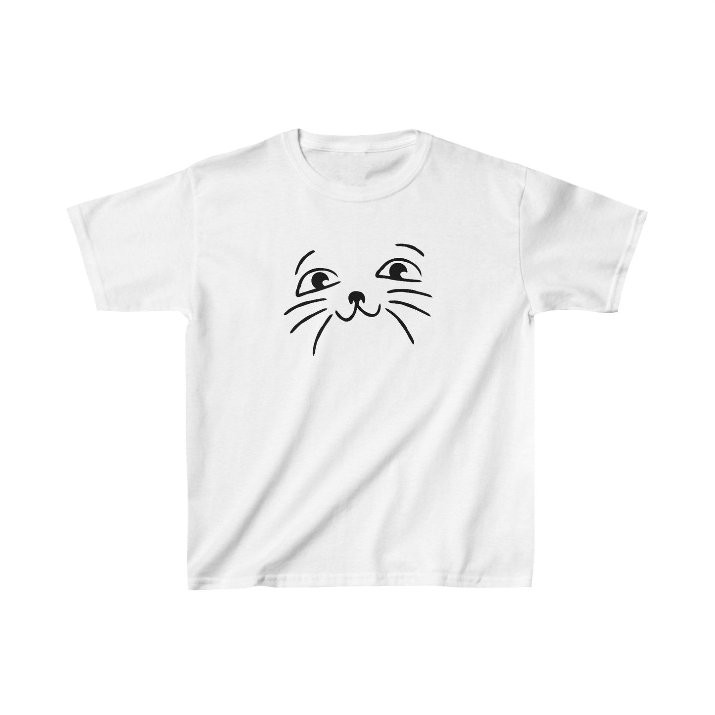 Smiley Cat Kids Heavy Cotton™ Tee - Kids clothes - Epileptic Al’s Shop