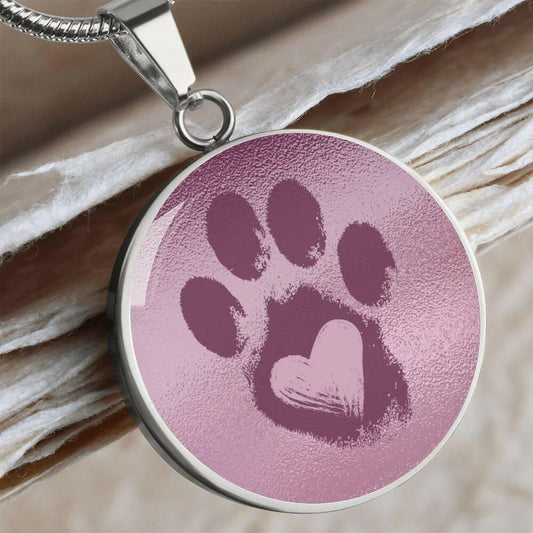 Smudgy Paw Necklace - Jewelry - Epileptic Al’s Shop