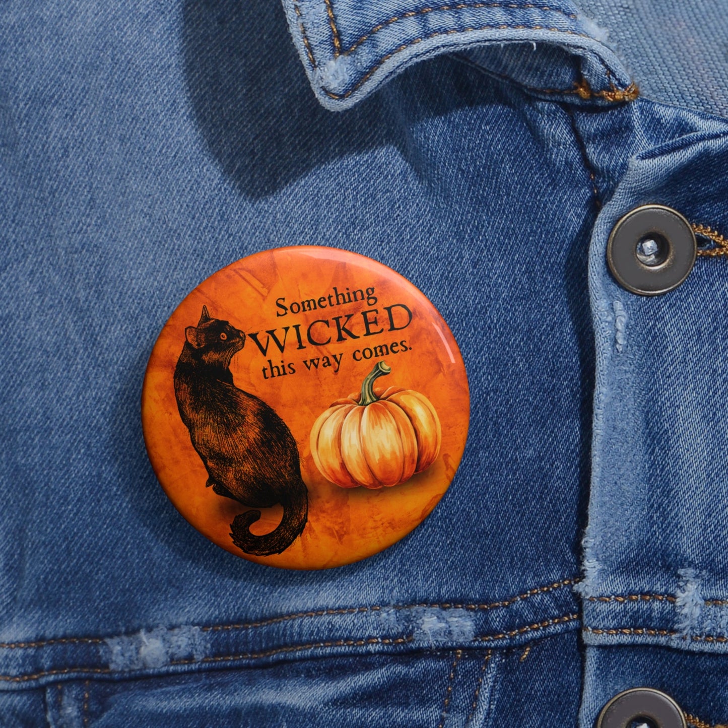 Something Wicked Pin Buttons - Accessories - EpiAl's Shop