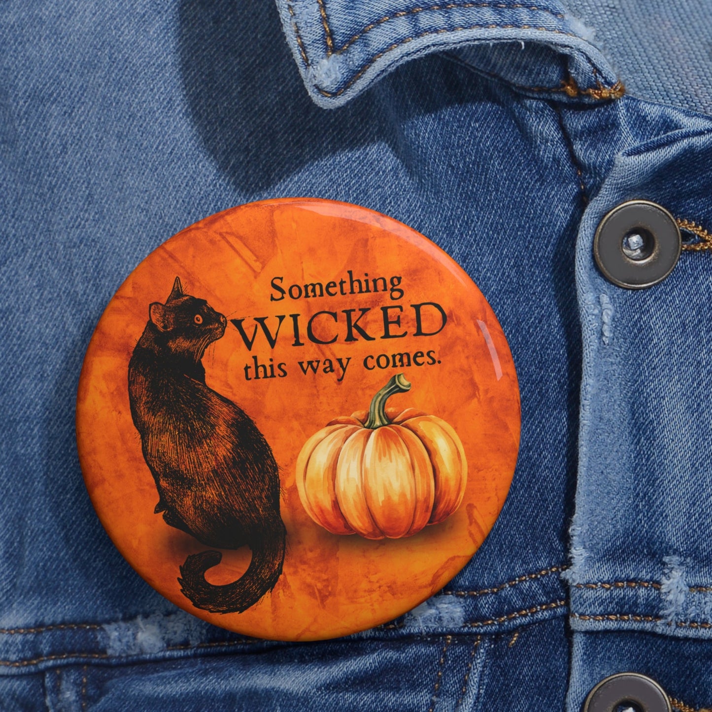 Something Wicked Pin Buttons - Accessories - EpiAl's Shop