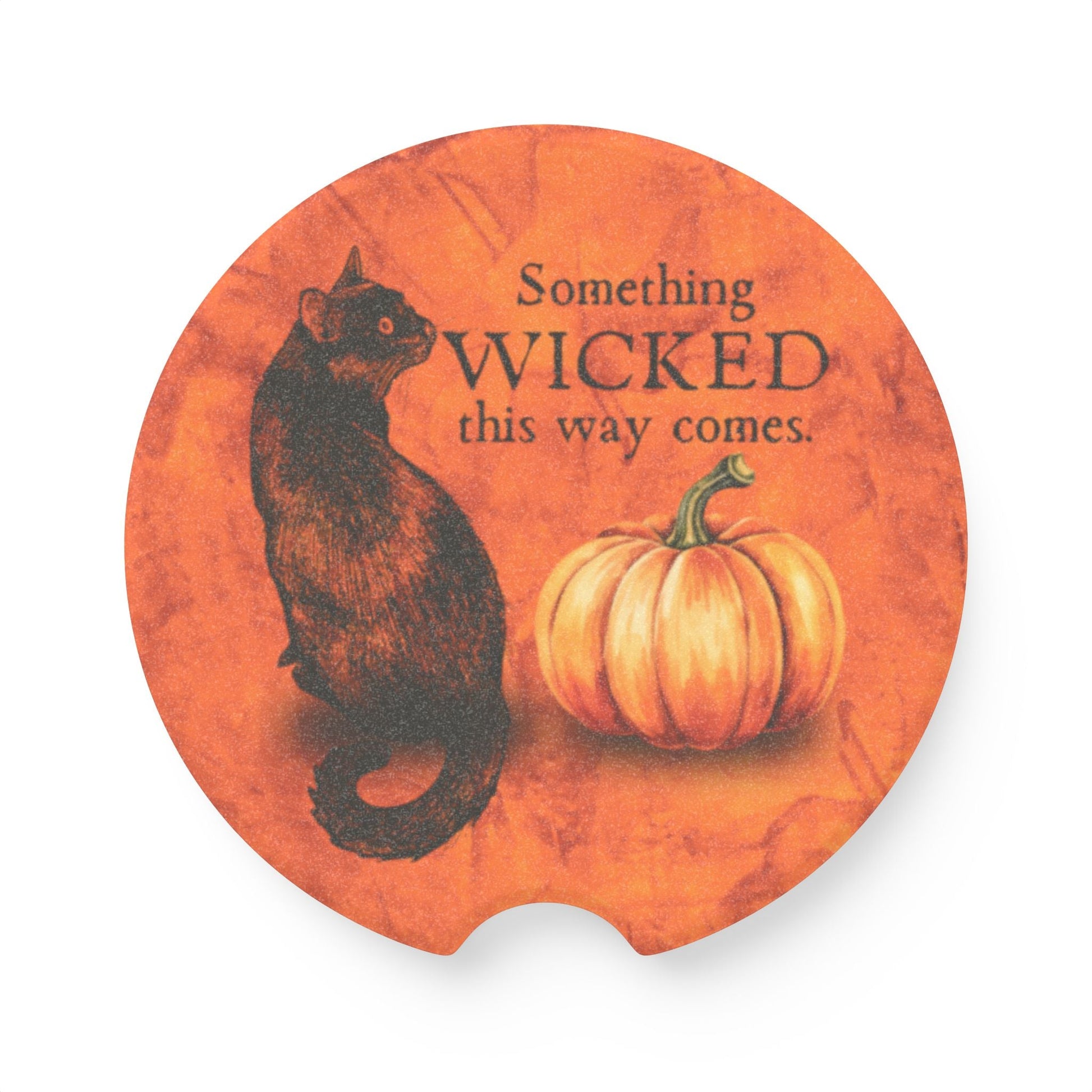 Something Wicked Soapstone Car Coaster - Home Decor - EpiAl's Shop