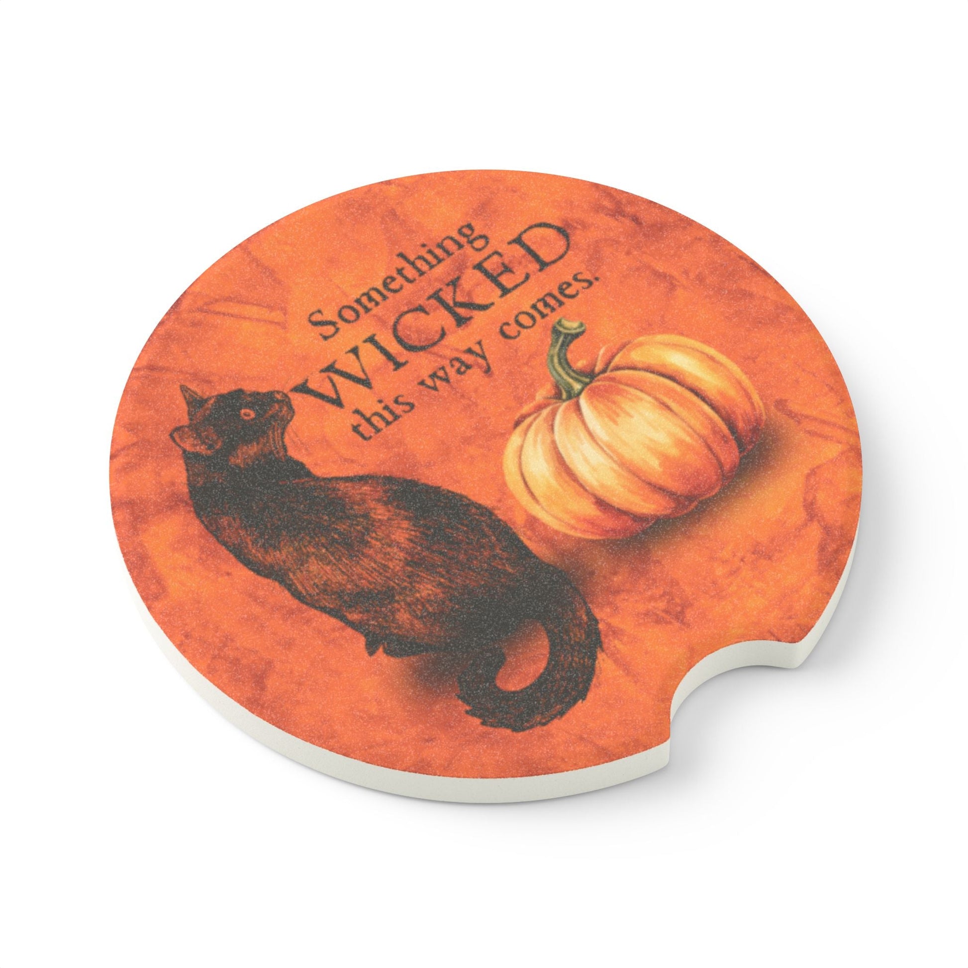 Something Wicked Soapstone Car Coaster - Home Decor - EpiAl's Shop