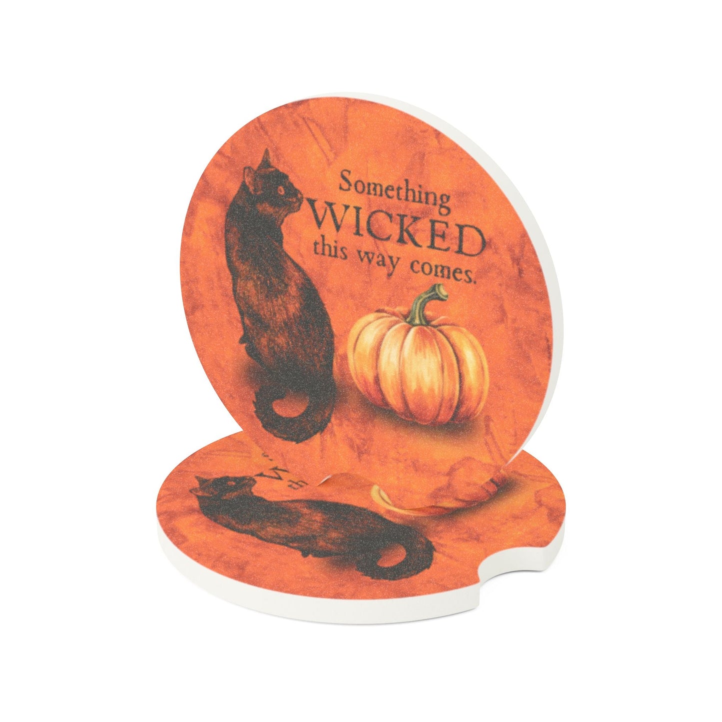 Something Wicked Soapstone Car Coaster - Home Decor - EpiAl's Shop