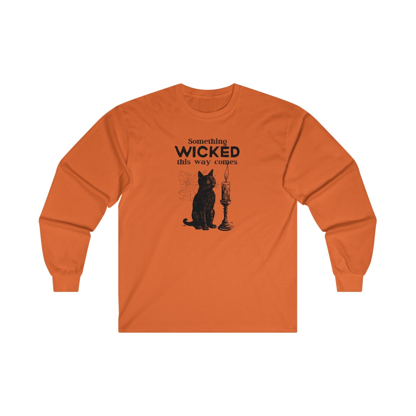 Something Wicked Unisex Ultra Cotton Long Sleeve Tee - Long - sleeve - Epileptic Al’s Shop